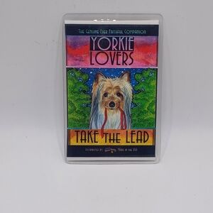 VINTAGE Yorkie Lovers Magnet